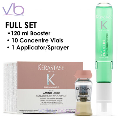 KERASTASE Fusio Dose Treatment Chroma Absolu Concentre + Booster