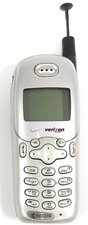 Kyocera 2325 - Silver and Black  Verizon Rare Cellular Candybar Phone
