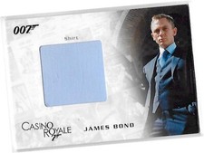 James Bond In Motion - SC01 "James Bond's Dress Shirt" Costume Card 270/777