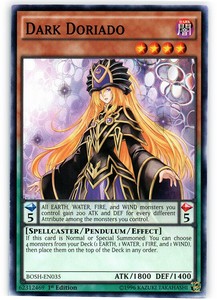 Dark Doriado - BOSH-EN035 - Common - 1st Edition x3 - Near Mint