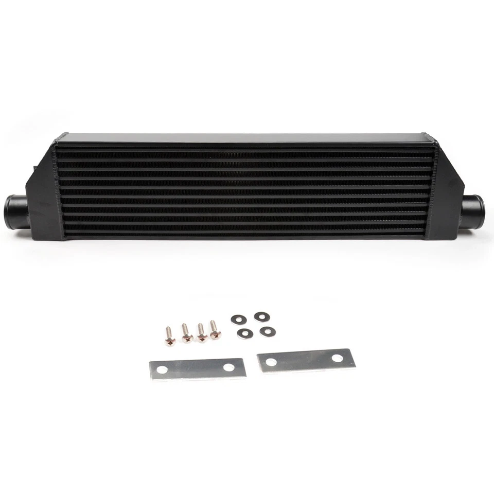 Fit For Volkswagen Golf R Gti Mk7 Upgrade Twin Intercooler + Hose Kit Black New - Image 3 of 4