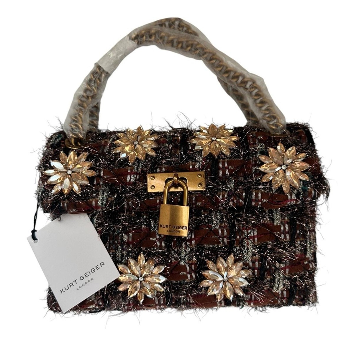 NWT Kurt Geiger London Mini Brixton Lock Bag | eBay