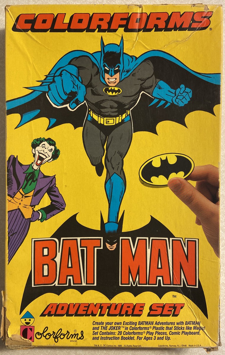 Vintage 1989 Batman Colorforms Adventure Set #727 | eBay