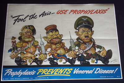 1943 WWii USA AMERICA COMIC CARTOON JAPAN TOJO CARICATURE WAR