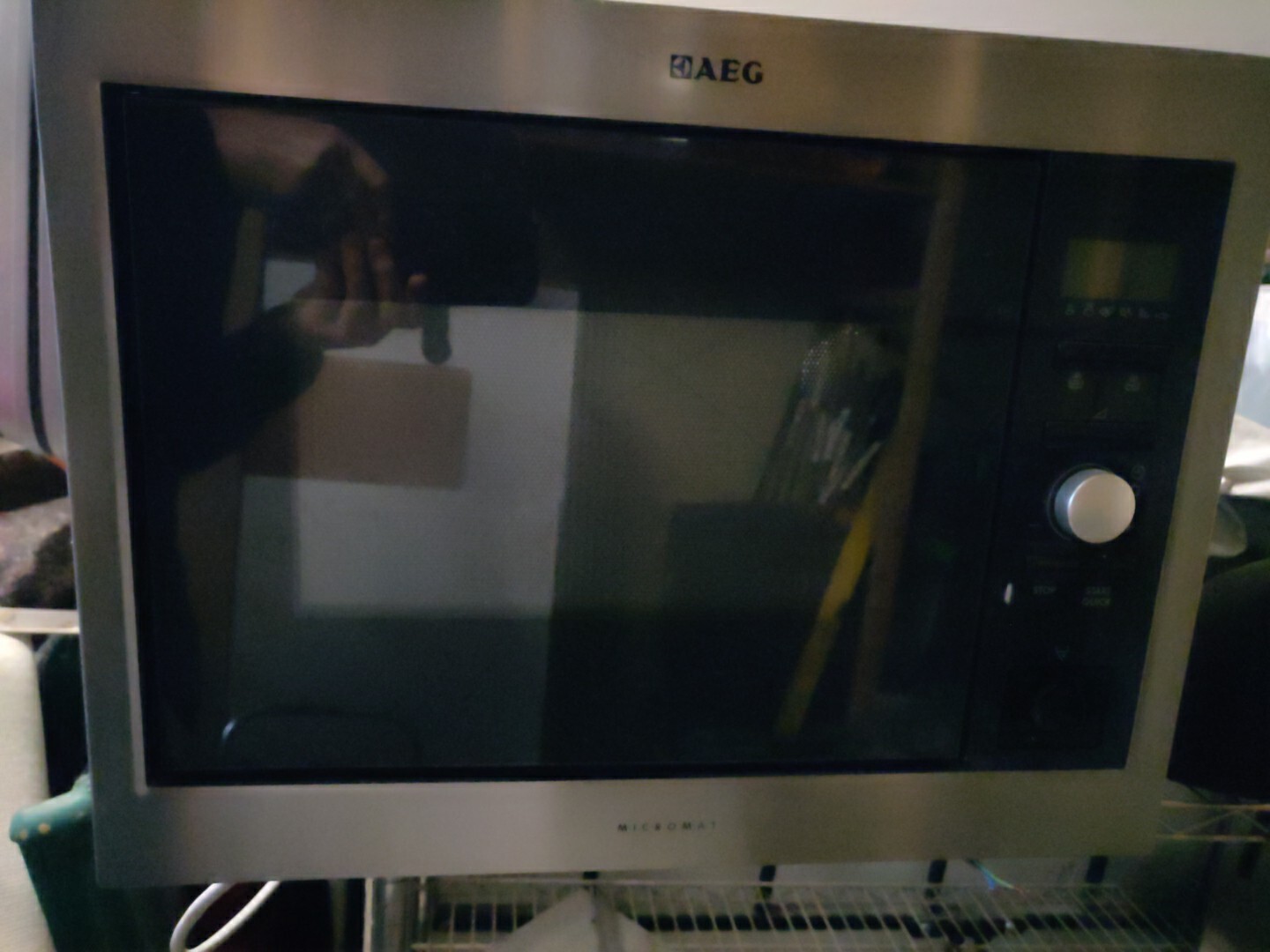 AEG MC1753EM High Performance 17L Builtin Standard Microwave eBay