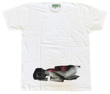 Triko Mens White Two 2 Snakes Snake Woman USA Made T-Shirt NWT