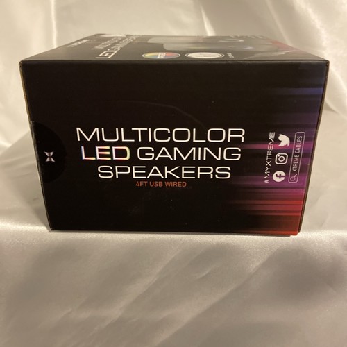 Xtreme Tech. Multicolor LED Gaming Speakers USB Connectivity - 第 4/5 張圖片