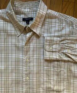 burberry plaid dress shirt