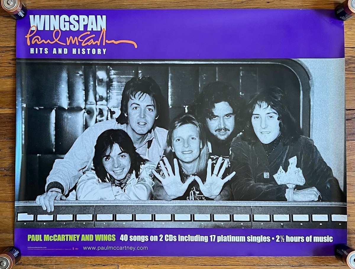 Paul McCartney and Wings - Wingspan: Hits & History RARE promo