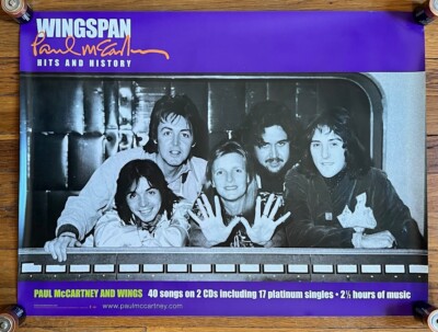 Paul McCartney and Wings - Wingspan: Hits & History RARE promo