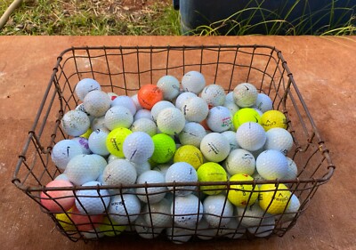 140 Truly Hit Away Gently Rinsed Golf Balls Assorted Brands 