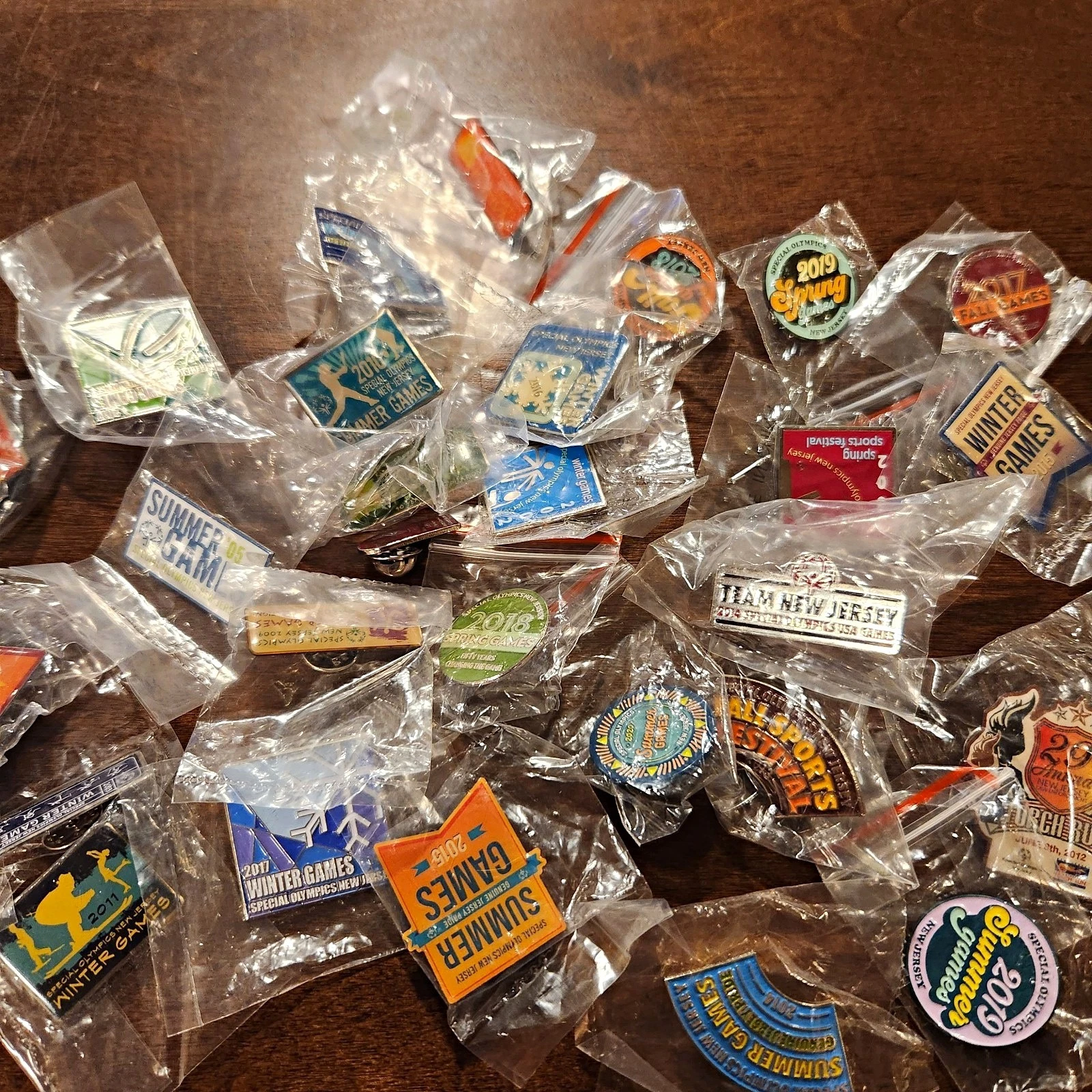 Lot Of 29 New Special Olympics Pins. - product detail image 1