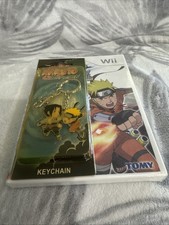 Naruto Shippuden: Dragon Blade Chronicles with keychain Nintendo Wii, 2010 New