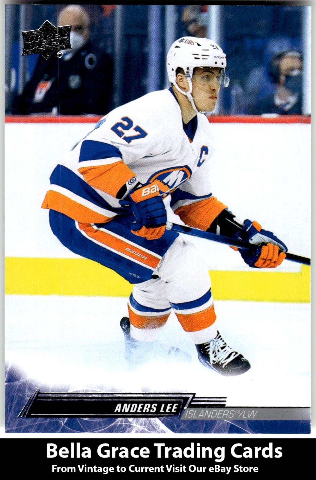 2022-23 Upper Deck Anders Lee #362 New York Islanders NHL Hockey 