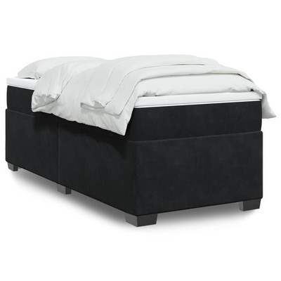 Boxspringbett Polsterbett Bett Bettgestell mit Lattenrost Matratze Samt vidaXL
