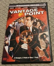 Vantage Point 2008 DVD Tested Plays