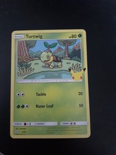 Turtwig 4/25 McDonalds 2021 Pokemon Card - NM