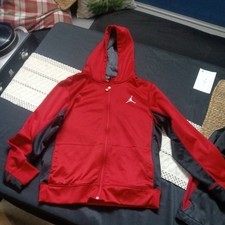 Nike Air Jordan Therma Fit Full Zip Hoodie Youth Size XL 13-15 Jumpman