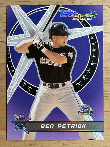 2001 Topps Stars Ben Petrick #159 card