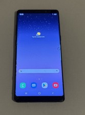Samsung Galaxy Note 8 64GB - Unlocked - Black - Cracked