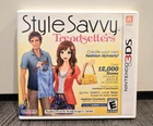 Style Savvy: Trendsetters (Nintendo 3DS, 2012) CIB Complete with Manual Tested!