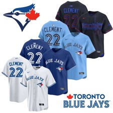 NEW Ernie #22 Clement All Color Men's Stitched Jersey