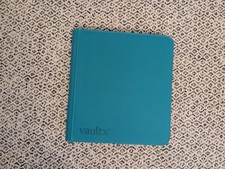 Vault X - 12-Pocket Exo-Tec&reg; Zip Binder - Teal - 480 Cards Collectors Album