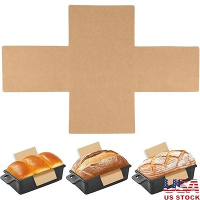 High Quality Silicone Oil Paper Baking Parchment Sheets Loaf Pan 100 Count New