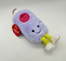 *NEW* EOS Zuru Toy Vanilla Cashmere Purple Furry Plush Lotion Bottle Zuro Target