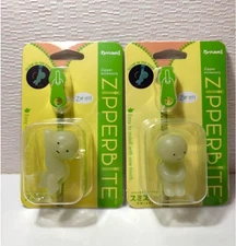 Set of 2 Smiski ZIPPERBITE Zipper Bite New Authentic Japanese Character Toy