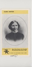 1960 Ed-U-Cards The Book of Knowledge Flash Cards Clara Barton #52B 0w6