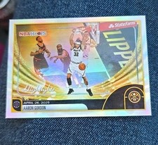 Topps NBA Hoops 2025-26 Aaron Gordon Highlights Holo #266 Denver Nuggets