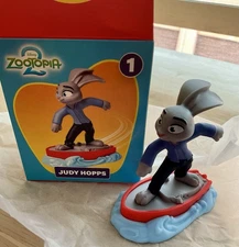 2025 McDonald’s Disney Zootopia 2 #1 Judy Hopps Happy Meal Toy New Never Opened