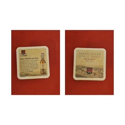 Dinkelacker Every Sip A Fest Brewery Beer Mat Beermat