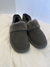 EMU Australia Jolie Fuzzy Slides Slippers Grey Men  s size 9 /women  s size 10