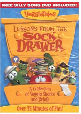 Veggie Tales DVD - Lessons From the Sock Drawer with Bonus DVD Featuring 10 ...
