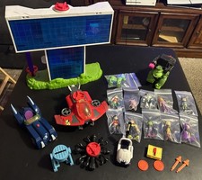 Fisher Price Imaginext Lot TEEN TITAN GO! TOWER PLAYSET Beast Boy Starfire Raven