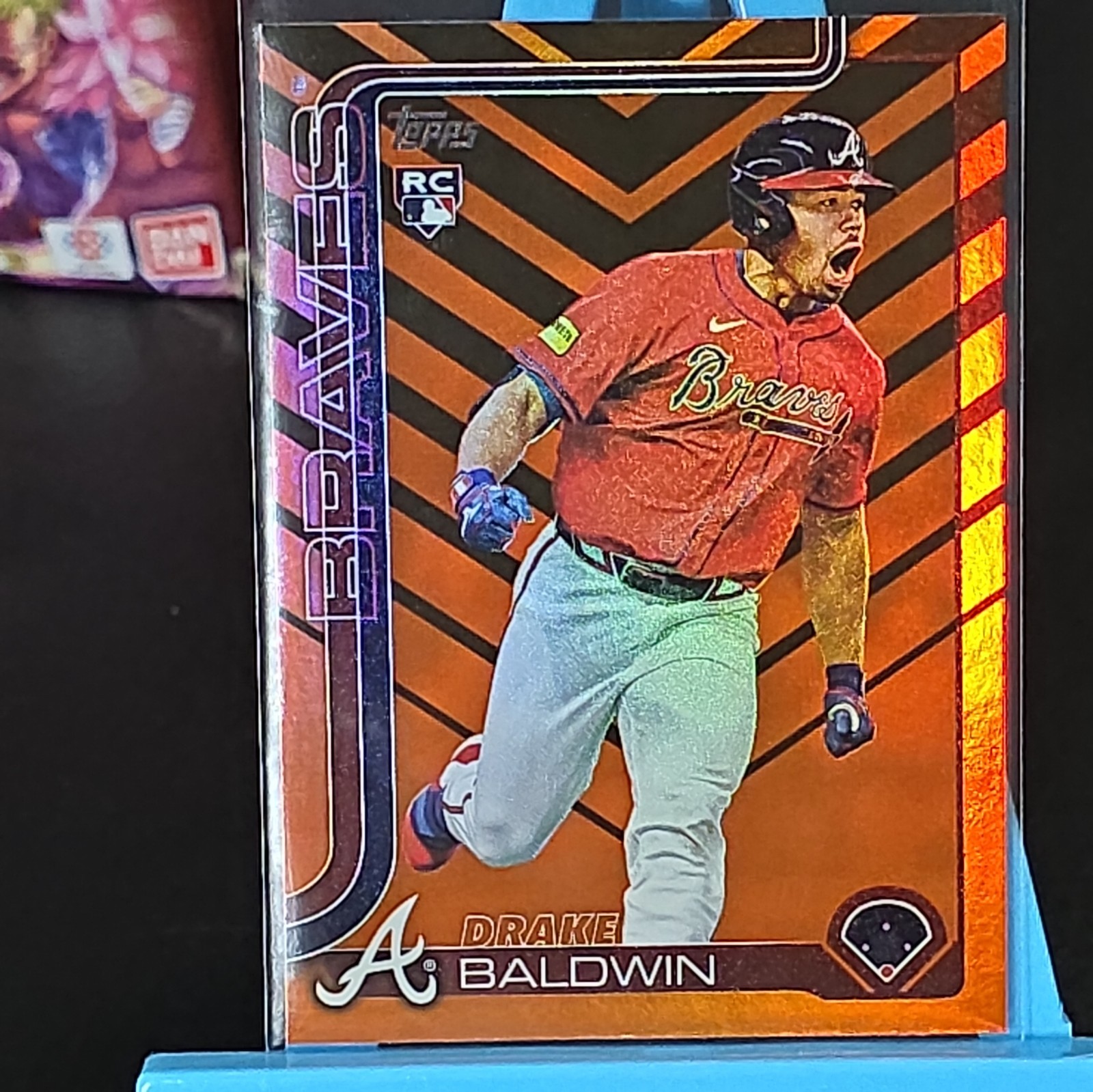 #US87 Drake Baldwin Atlanta Braves ROY Holiday Base 2025 Topps Update Baseball