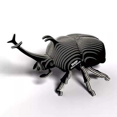 9421036940343 CHRZĄSZCZ NOSOROŻEC Układanka 3D EUGY Eugy