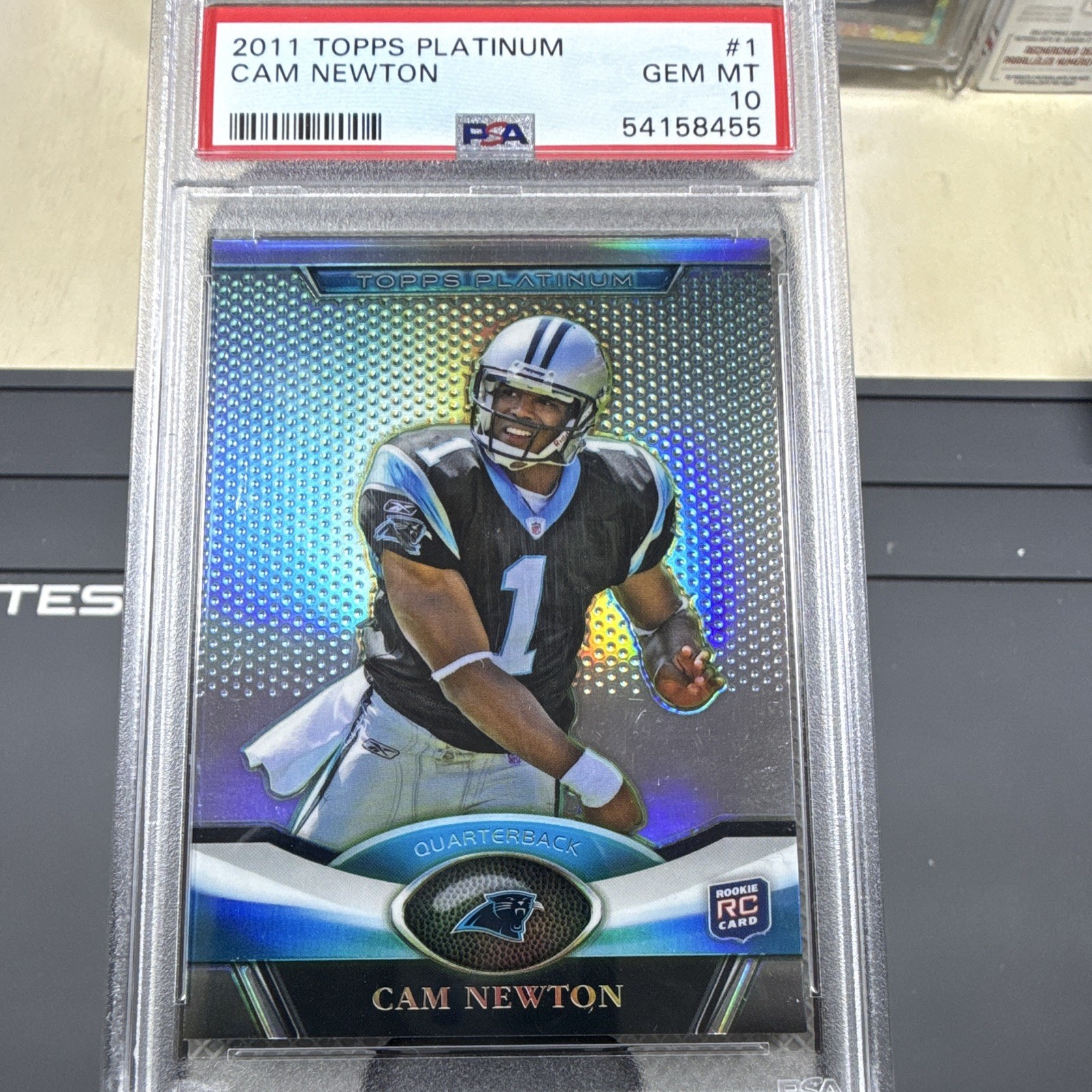 Cam Newton Topps Platinum #1 Base