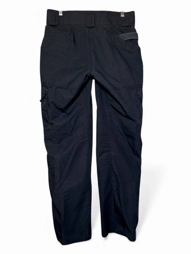 Pantalones cargo tácticos para mujer 5.11 12 largos azul marino Ripstop utilitarios 32x33.5 EMS trabajo Foto 2 de 4
