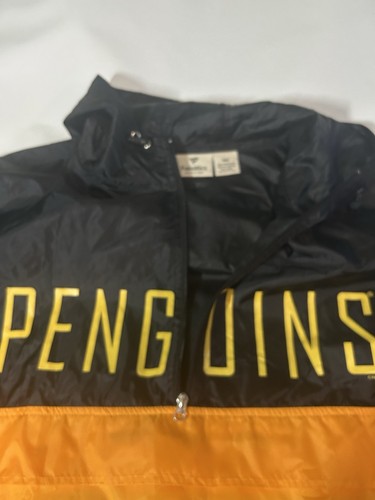 NHL Pittsburgh Penguins Pullover Giacca Uomo Taglia 2XL Felpa con Cappuccio Antipioggia - Foto 8 di 11