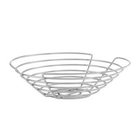 Obstschale Obstkorb Obstschale Aus Metall – Dekorativer Vintage Verchromt 36 Cm