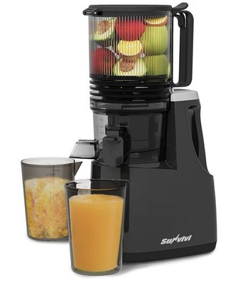 Cold Press Juicer with 5.9'' Wide Feed Chute, 250W Juicer - OPEN BOX, NEW!