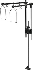 Reptile Dual Lamp Stand Metal Adjustable Heating Lamp Holder Light Fixture Re...