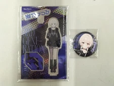 V Tuber Model Yuno Utsuro Debut Commemorative Acrylic Stand Can Badge Neo  KjM00