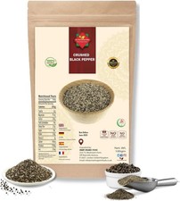 Crushed Black Pepper | Coarse Black Pepper | Cracked Black Peppercorns | Premiu
