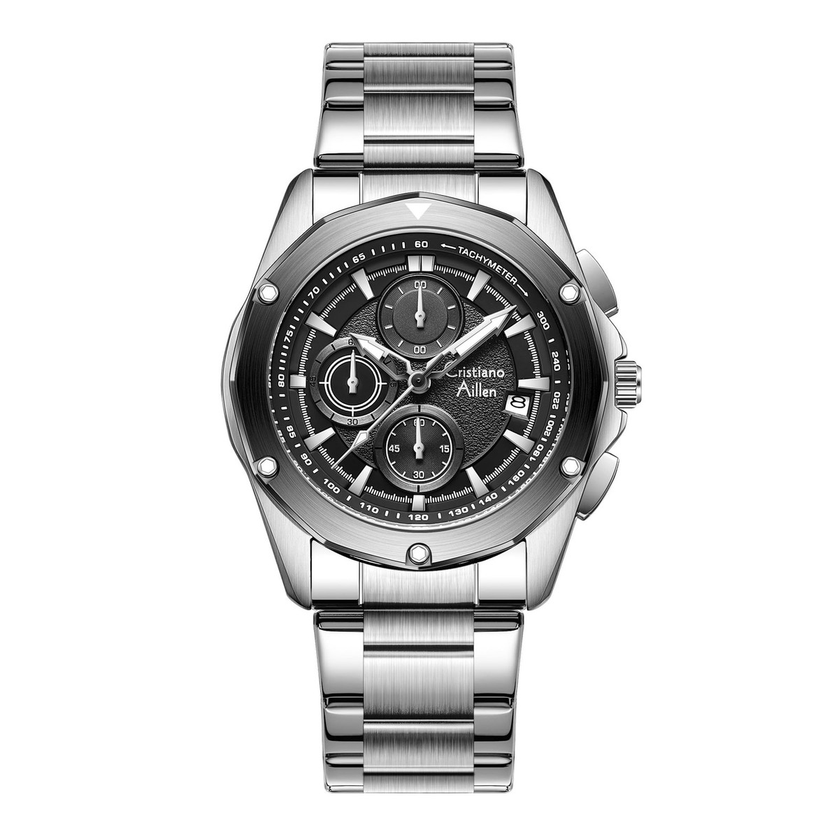 Cristiano Aillen CA Watches for Men Waterproof Stainless Steel