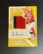 Spencer Schwellenbach Rookie Patch Auto RPA #d/10 Gold 2021 Panini #FTS-SS ROY?!
