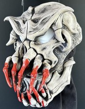 Demon Skull Bloody Fangs Teeth Latex Mask Horror Scary Halloween Mask